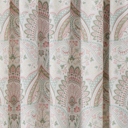 Palais Pencil Pleat Curtains in Green