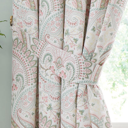 Palais Pencil Pleat Curtains in Green