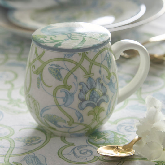 Palm Court Mug with Lid