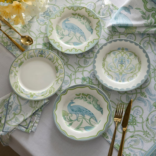 Palm Court Porcelain Side Plates 4 Pack