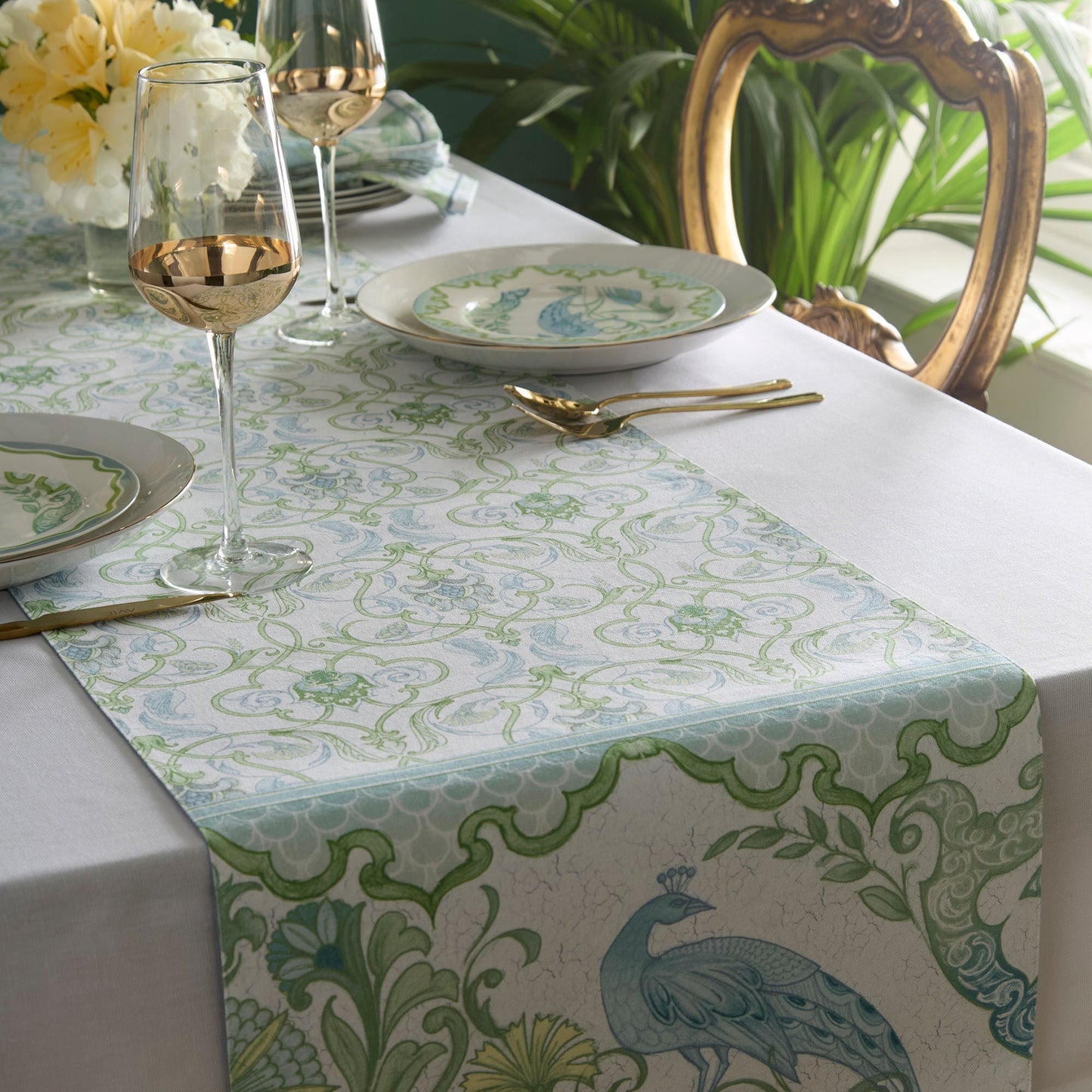 Palm Court Porcelain Side Plates 4 Pack