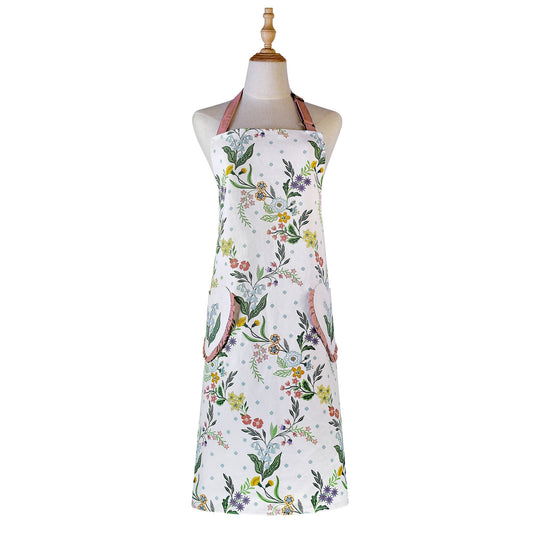 Petals & Prose Cotton Apron