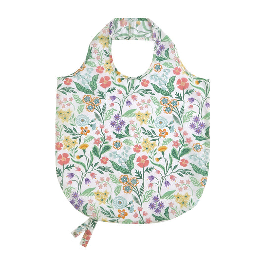 Petals & Prose Foldable Tote Bag Medium