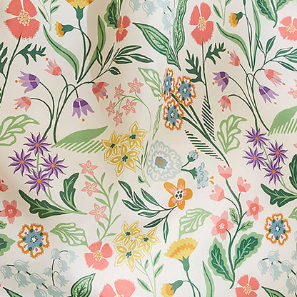 Petals & Prose Foldable Tote Bag Medium