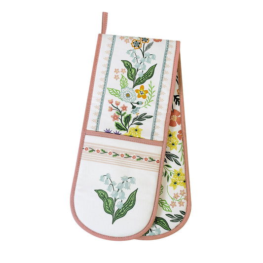 Petals & Prose Double Oven Glove