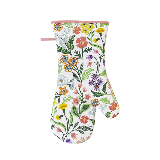Petals & Prose Gauntlet Oven Glove