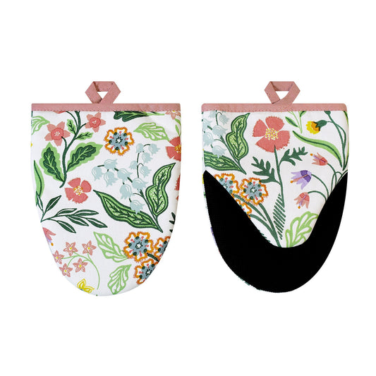 Petals & Prose Microwave Mitts Pair