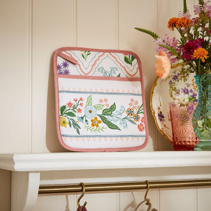 Petals & Prose Pot Mitt