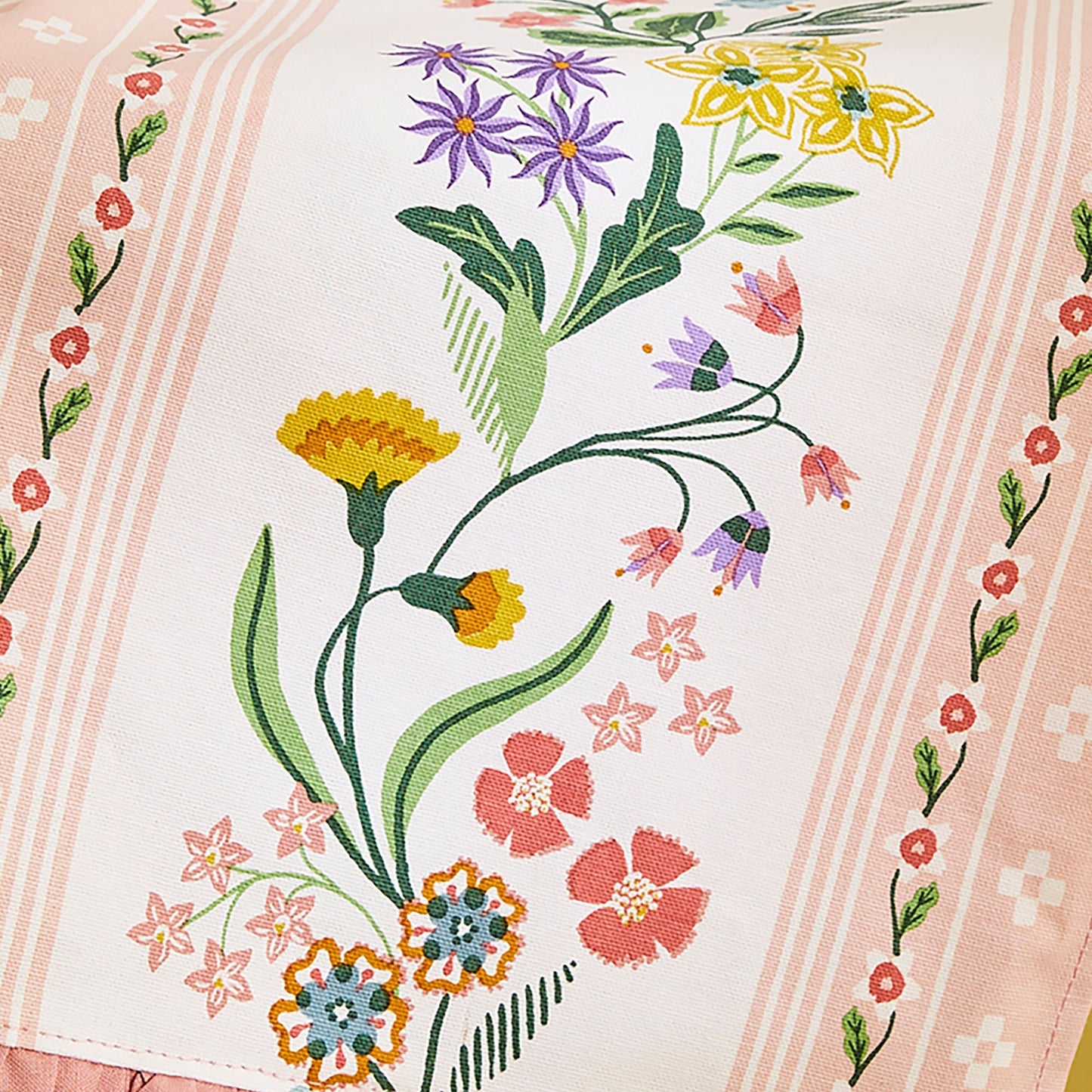 Petals & Prose Cotton Tea Towel