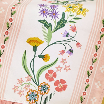 Petals & Prose Cotton Tea Towel
