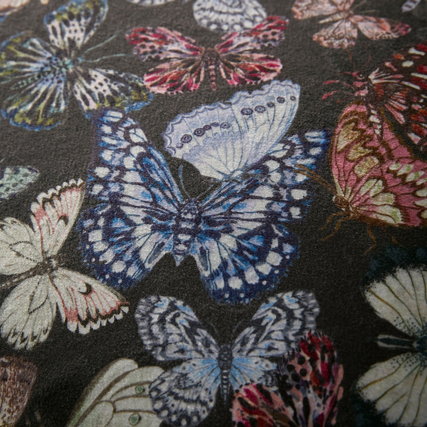 Papillon Duvet Cover Set in Charcoal