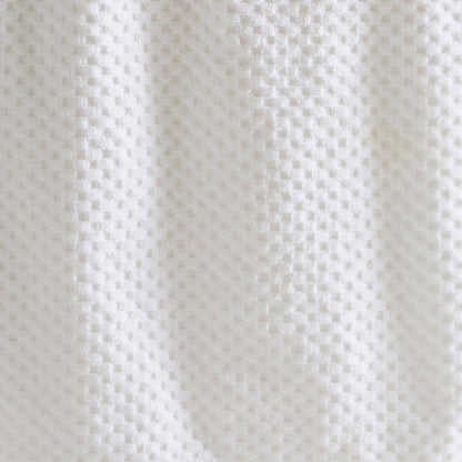 Popcorn Check Towels in White - Hand Towel