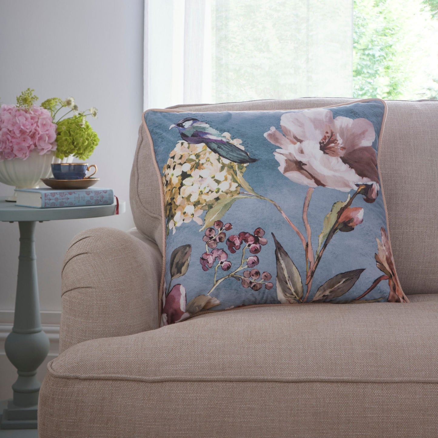 Portia Cushion in Multicolour 55 x 55cm - Cushion Cover