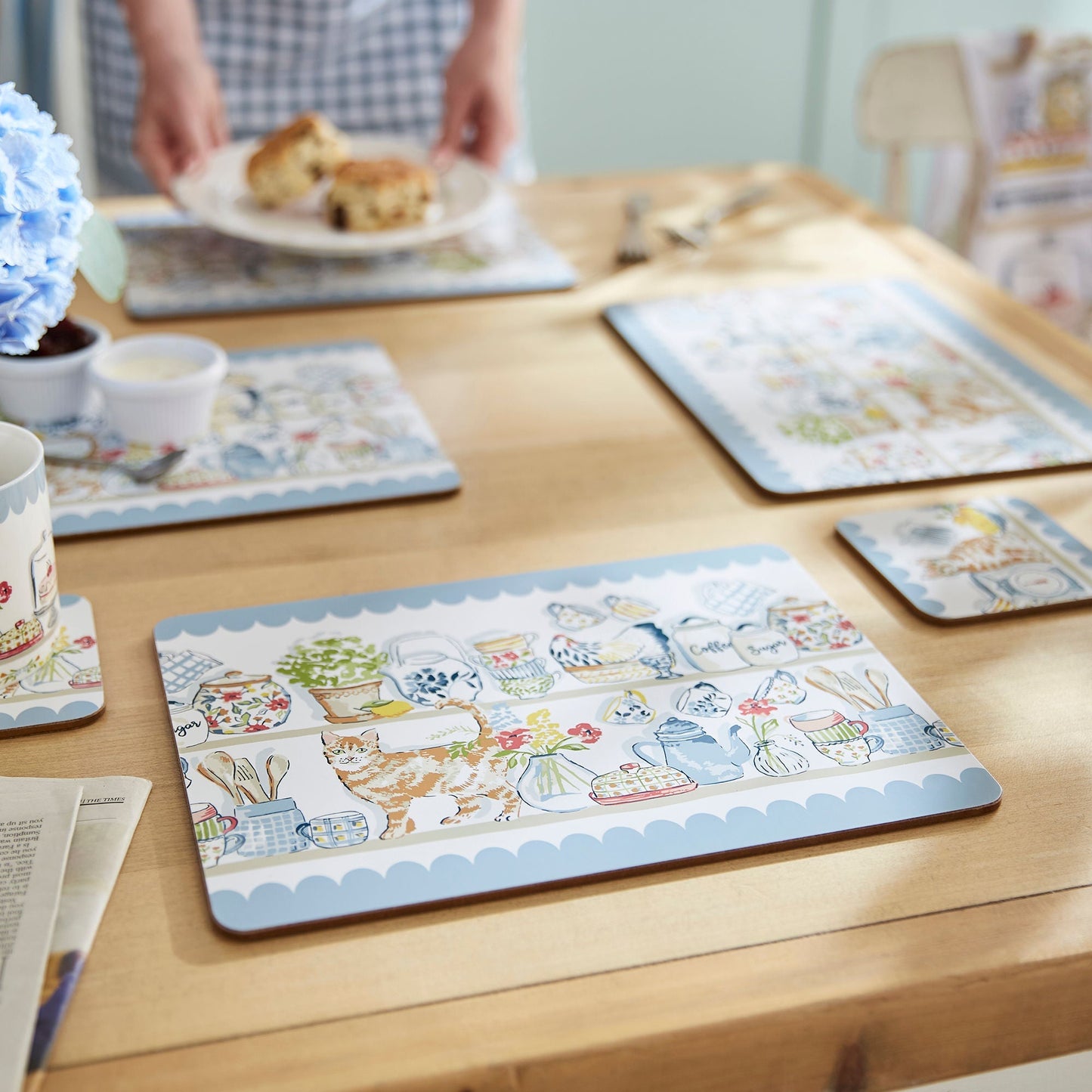 Pantry Cats Coasters 4 Pack