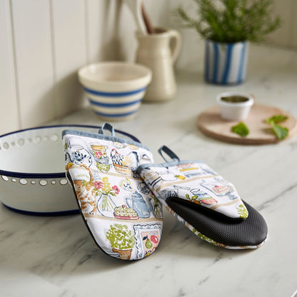 Pantry Cats Microwave Mitts Pair