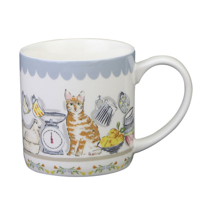 Pantry Cats Bone China Mug