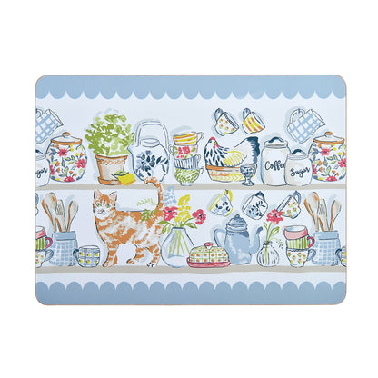 Pantry Cats Placemat 4 Pack