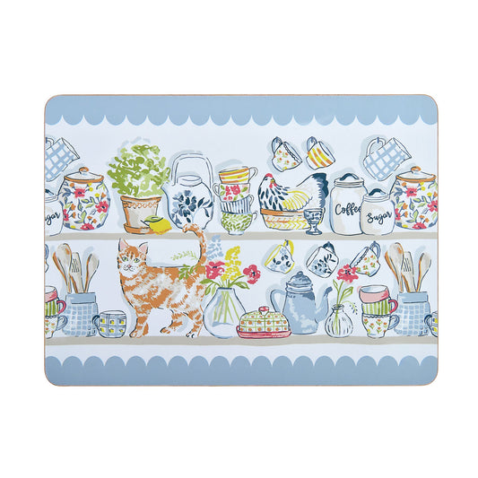 Pantry Cats Placemat 4 Pack