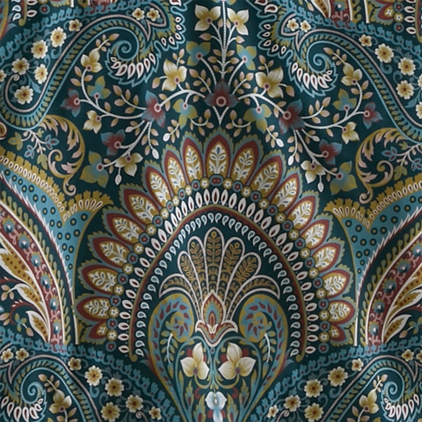Palais Duvet Cover Set in Teal