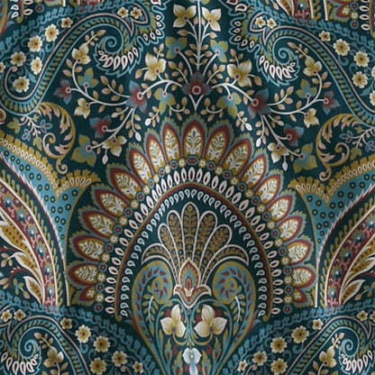 Palais Duvet Cover Set in Teal