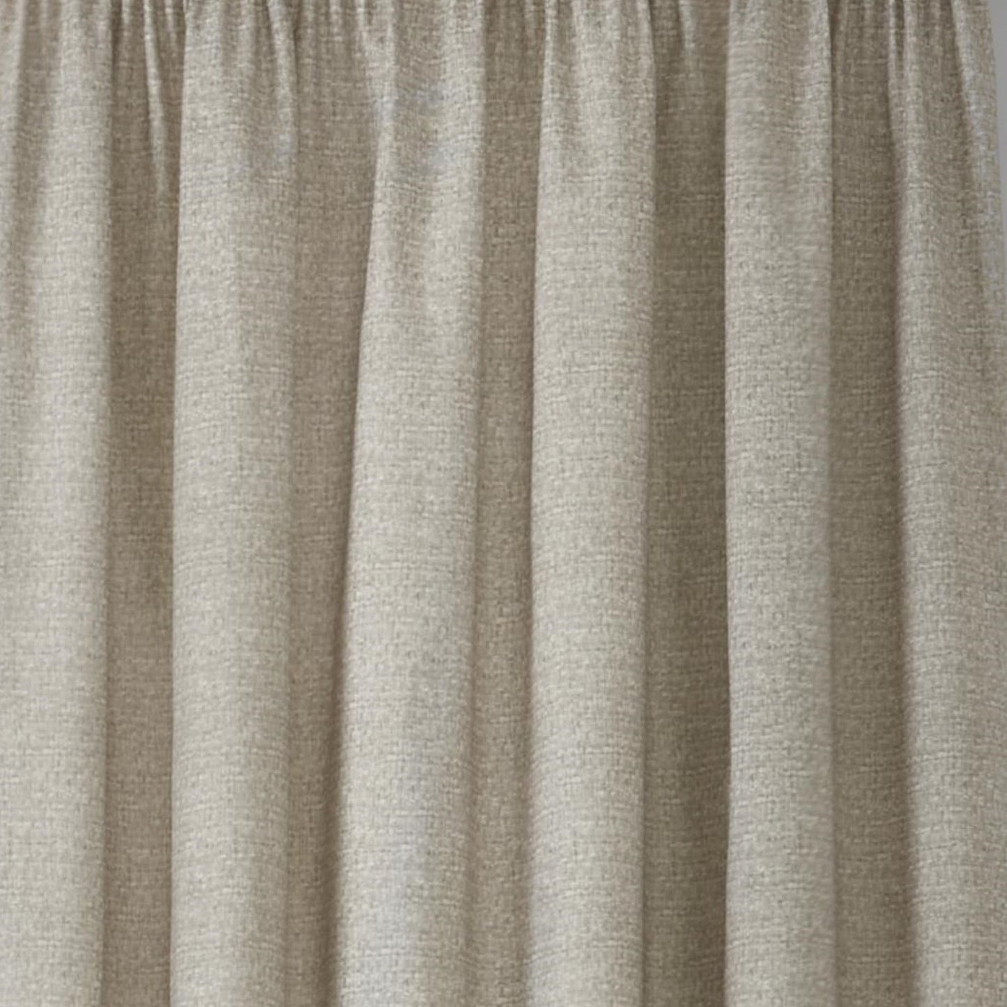 Pembrey Pencil Pleat Curtains in Natural