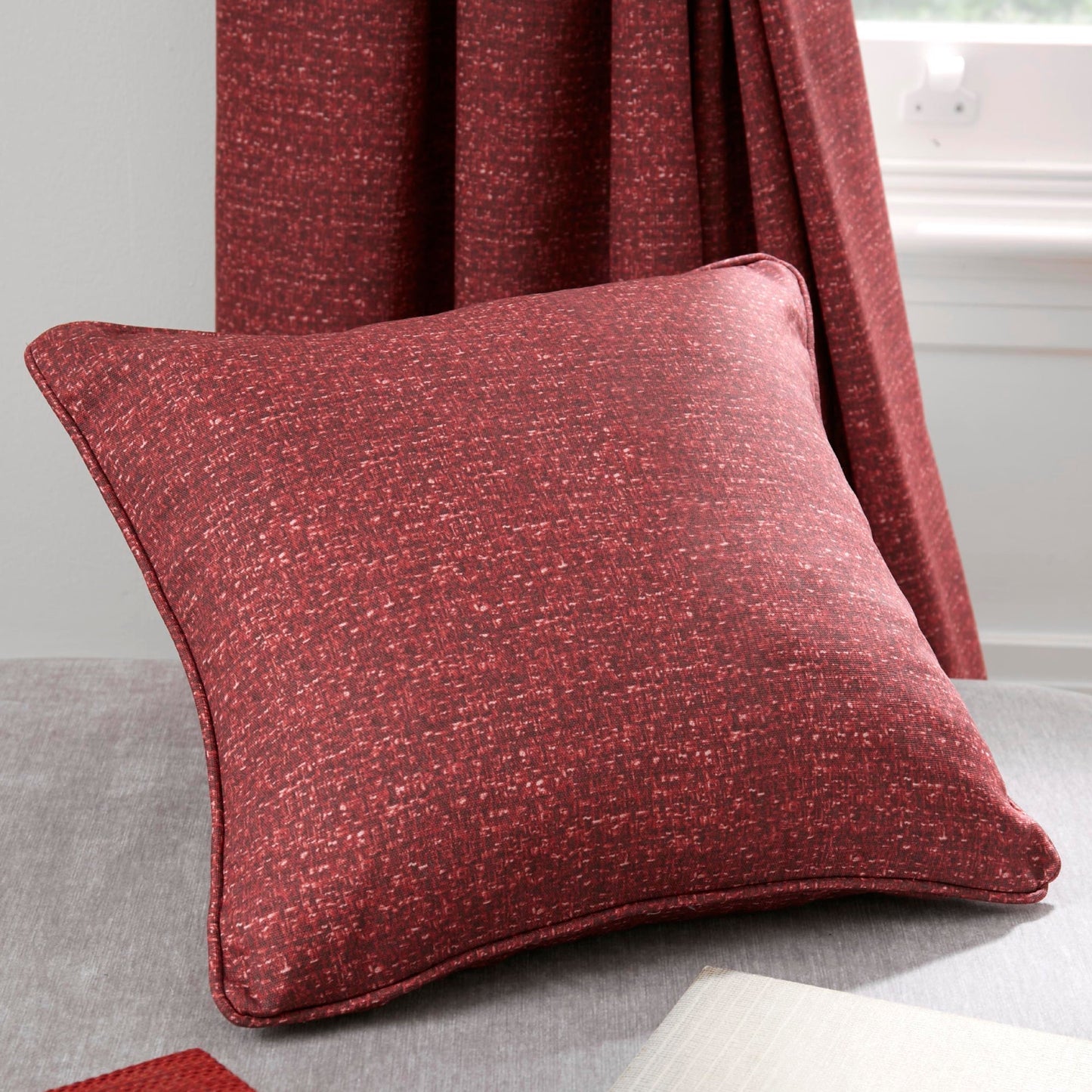 Pembrey Cushion in Red