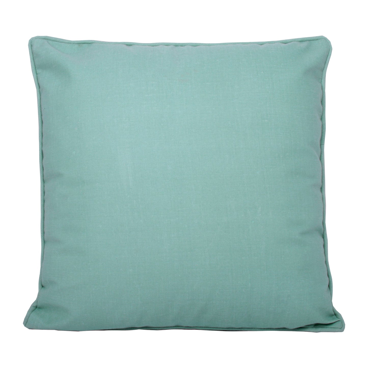 Plain Dye Cushion in Teal