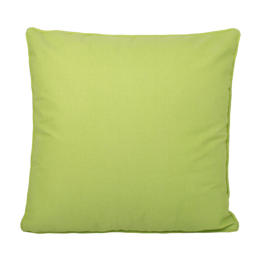 Plain Dye Cushion in Lime