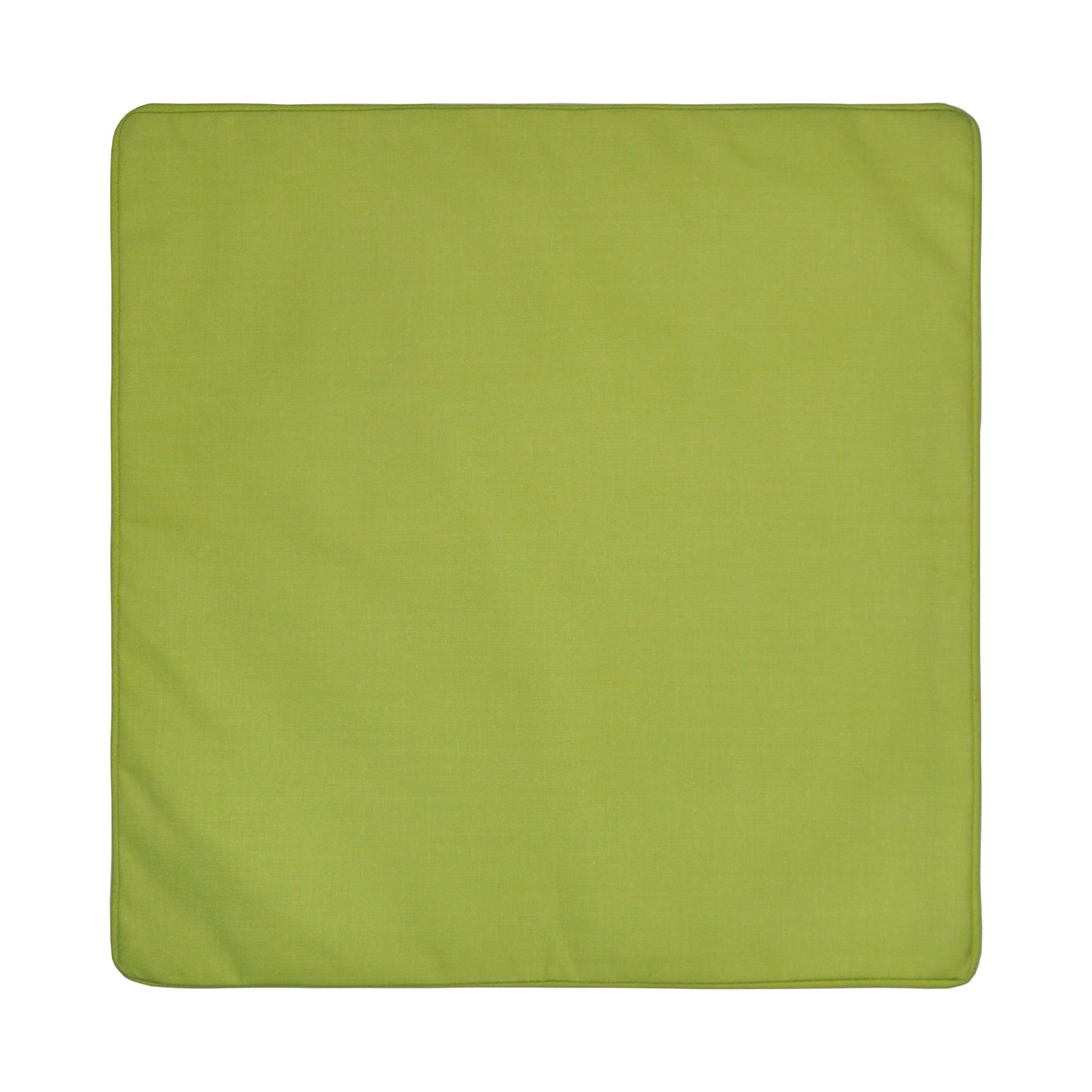 Plain Dye Cushion in Lime