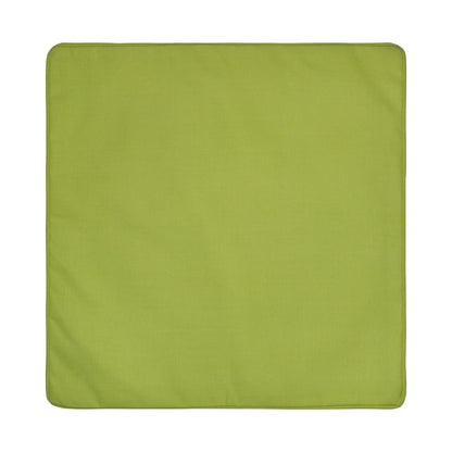 Plain Dye Cushion in Lime