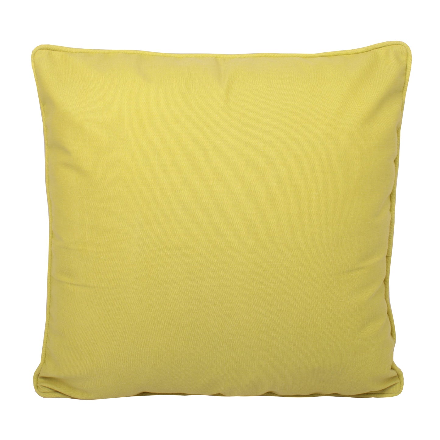Plain Dye Cushion in Ochre