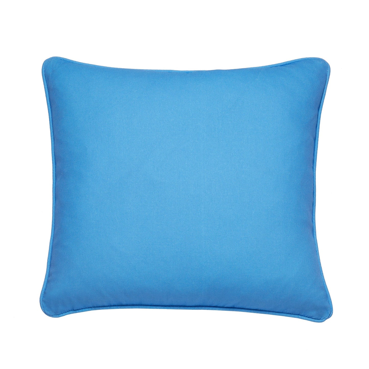 Plain Dye Cushion in Blue