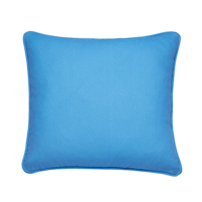Plain Dye Cushion in Blue