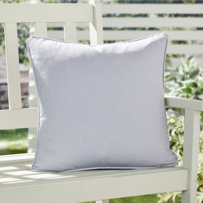 Plain Dye Cushion in Silver