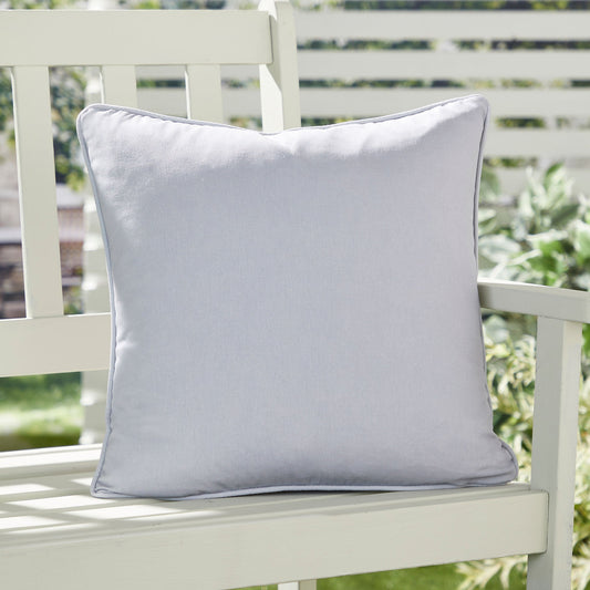 Plain Dye Cushion in Silver