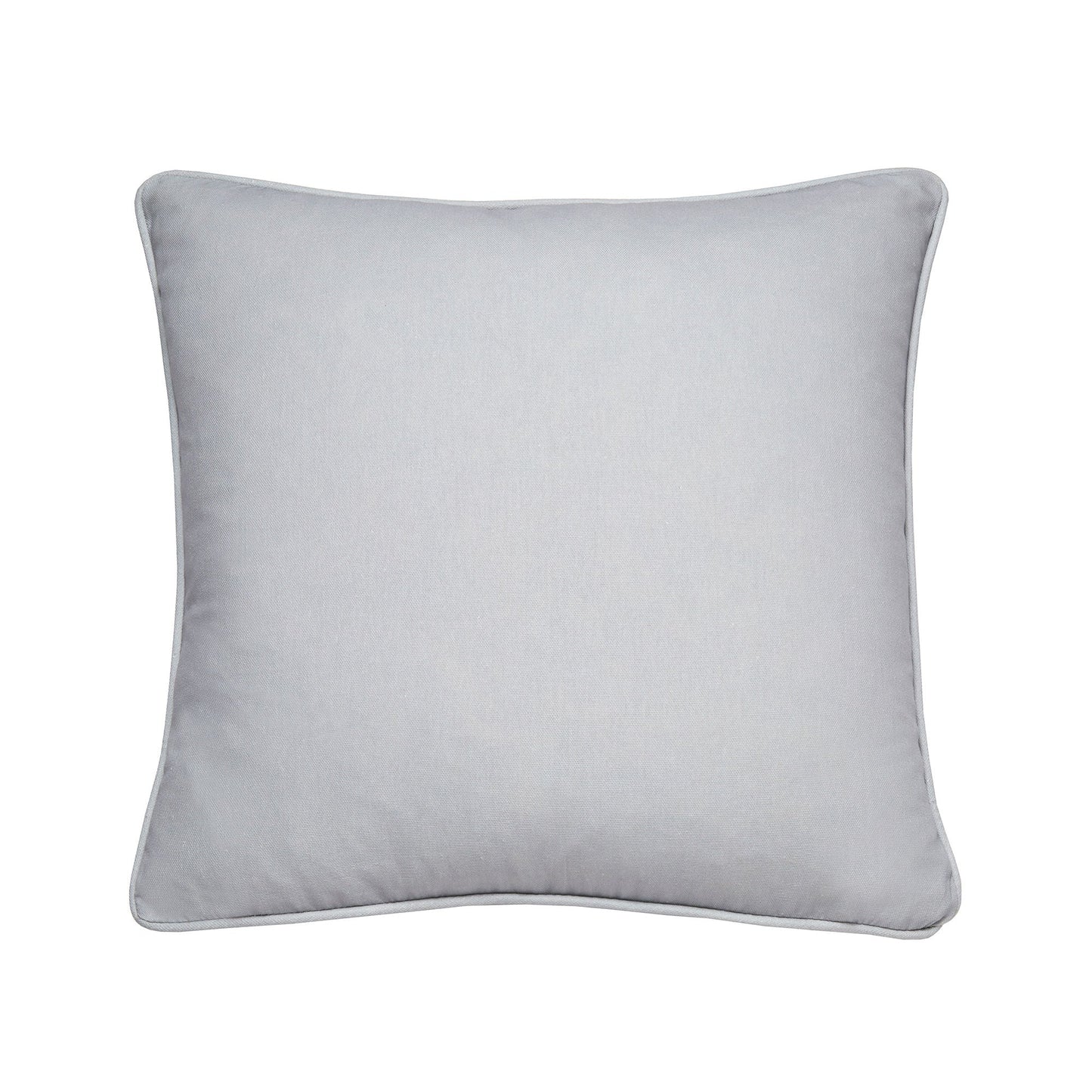 Plain Dye Cushion in Silver