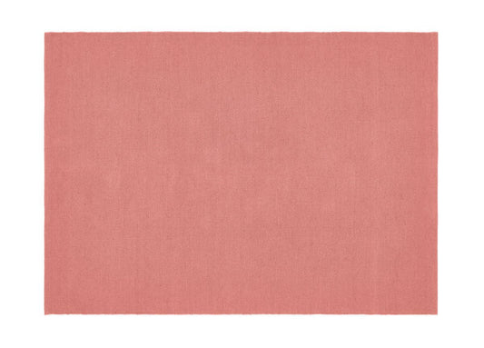Hug Rug Woven Plain Rug Coral Pink