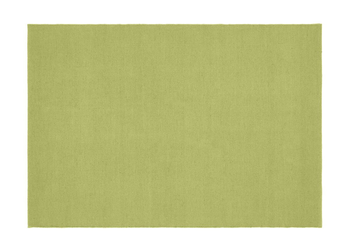 Hug Rug Woven Plain Rug Green