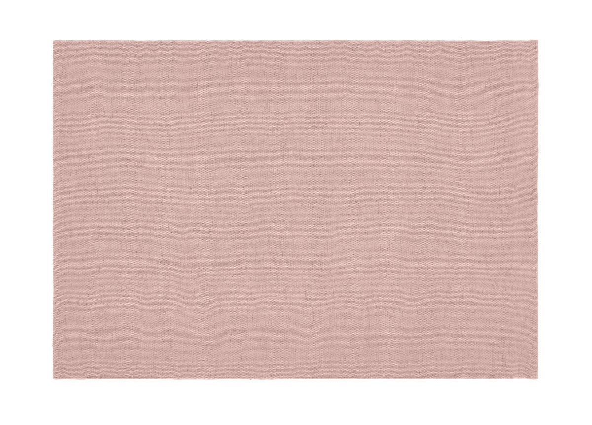 Hug Rug Woven Plain Rug Rose