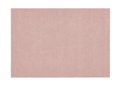 Hug Rug Woven Plain Rug Rose