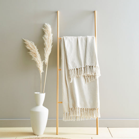 Quinn Throw in Cream