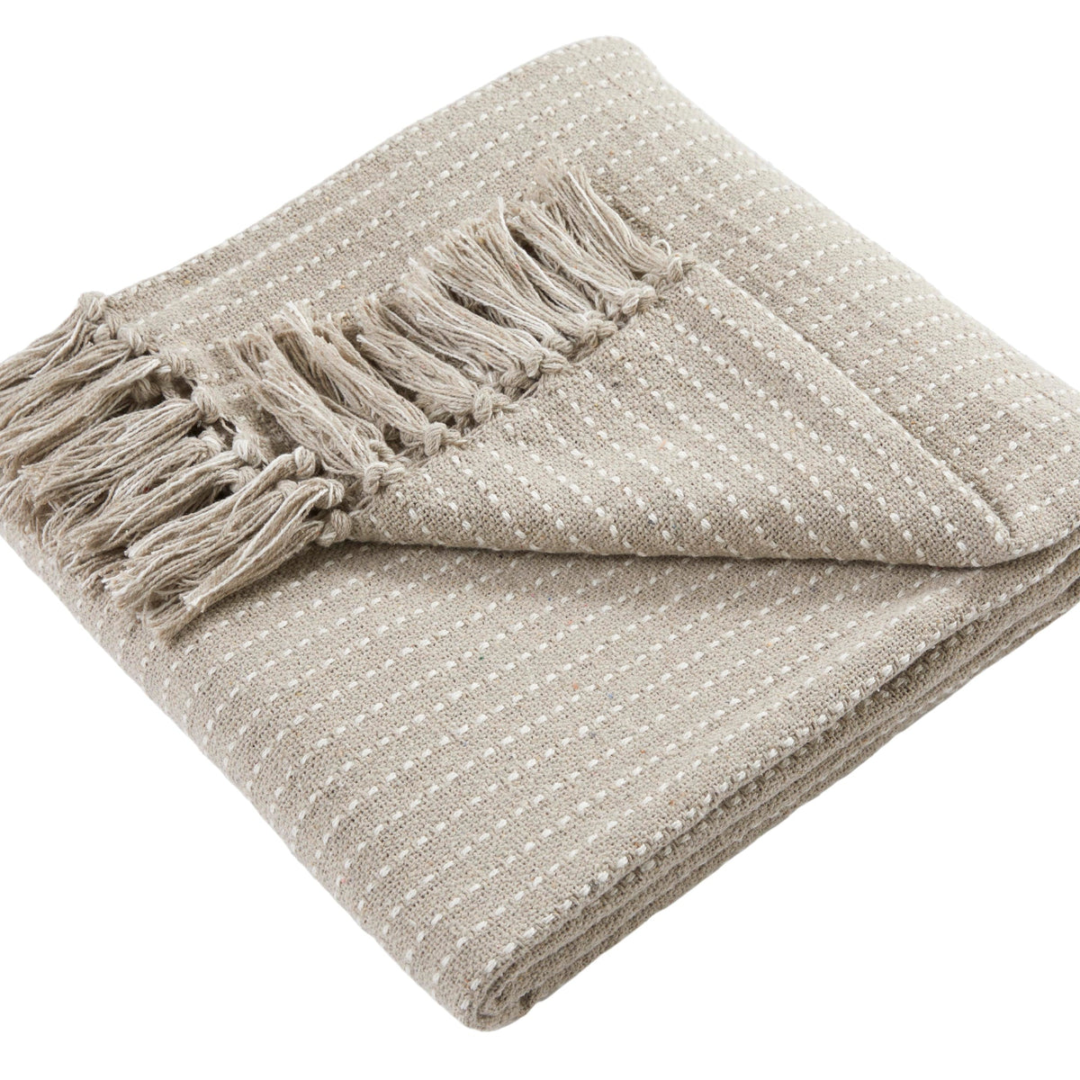 Quinn Throw in Natural 200 x 200cm