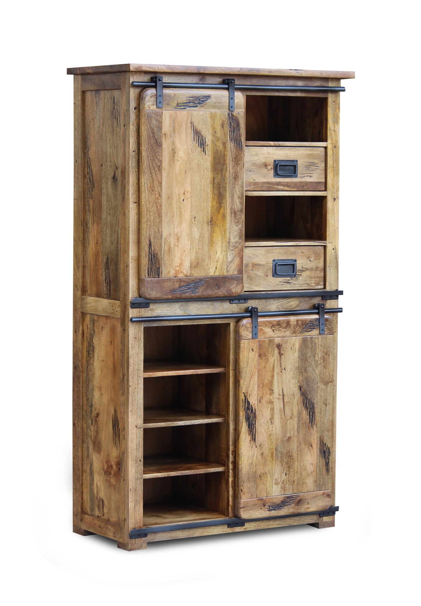 Raipur Double Display Cabinet