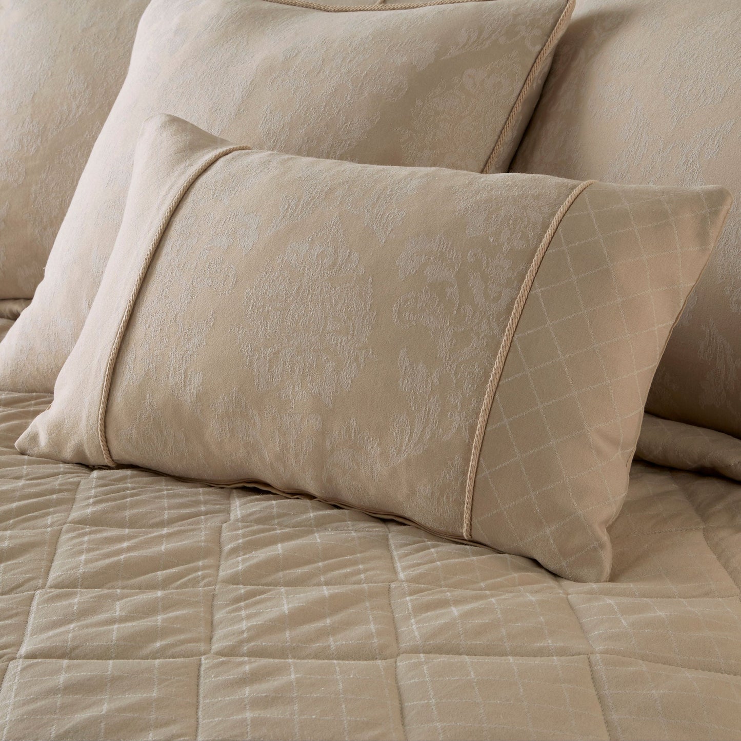 Rosana Cushion in Soft Gold