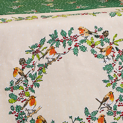 Christmas Robins Table Runner