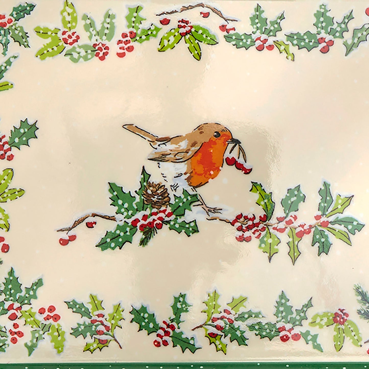 Christmas Robins Scatter Tray