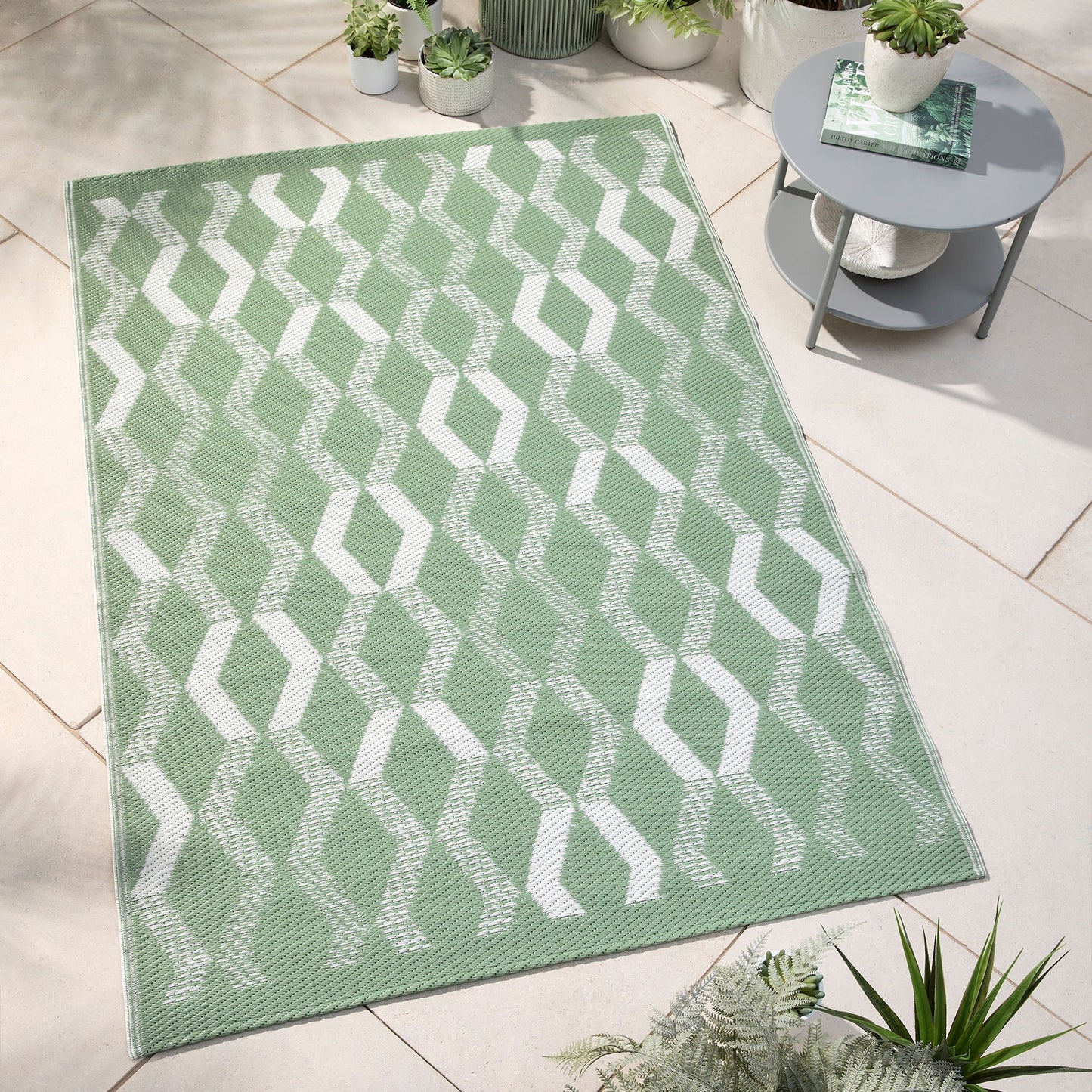 Rico Outdoor Outdoor Rug in Green
