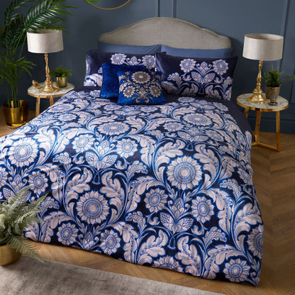 Romilly Duvet Cover Set in Blue