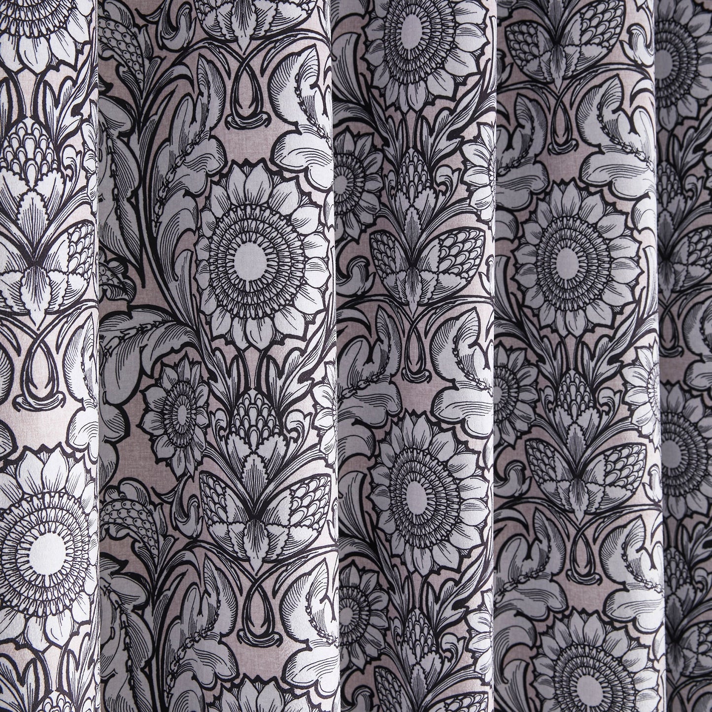Romilly Eyelet Curtains in Natural