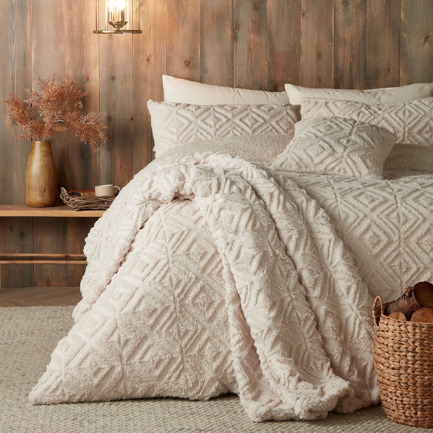 Romo Duvet Cover Set in Natural